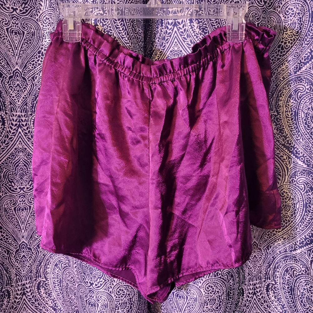 vintage Victoria's secret satin shorts